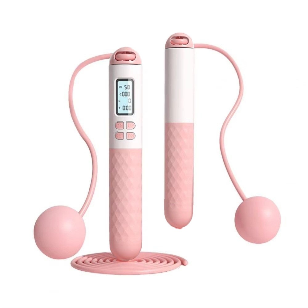 Smart Jump Rope Digital Counter - Tali Lompat Tanpa Kabel Portabel Anti-Selip