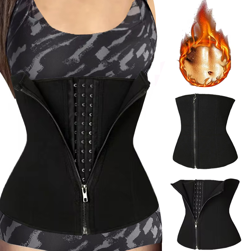 Sweat Waist Trainer Belt Neoprene - Korset pembakar lemak tubuh, korset pembakar