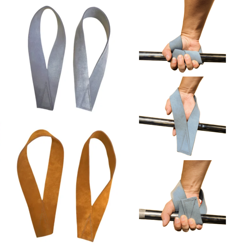 Wrist Wraps Weightlifting Support - Tali pengangkat berat badan berbentuk V,