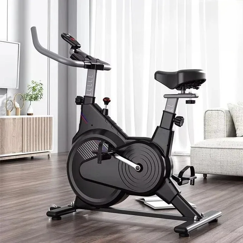 Exercise Bike Magnetic Resistance - Sepeda Olahraga Hitam Putih untuk Menurunkan