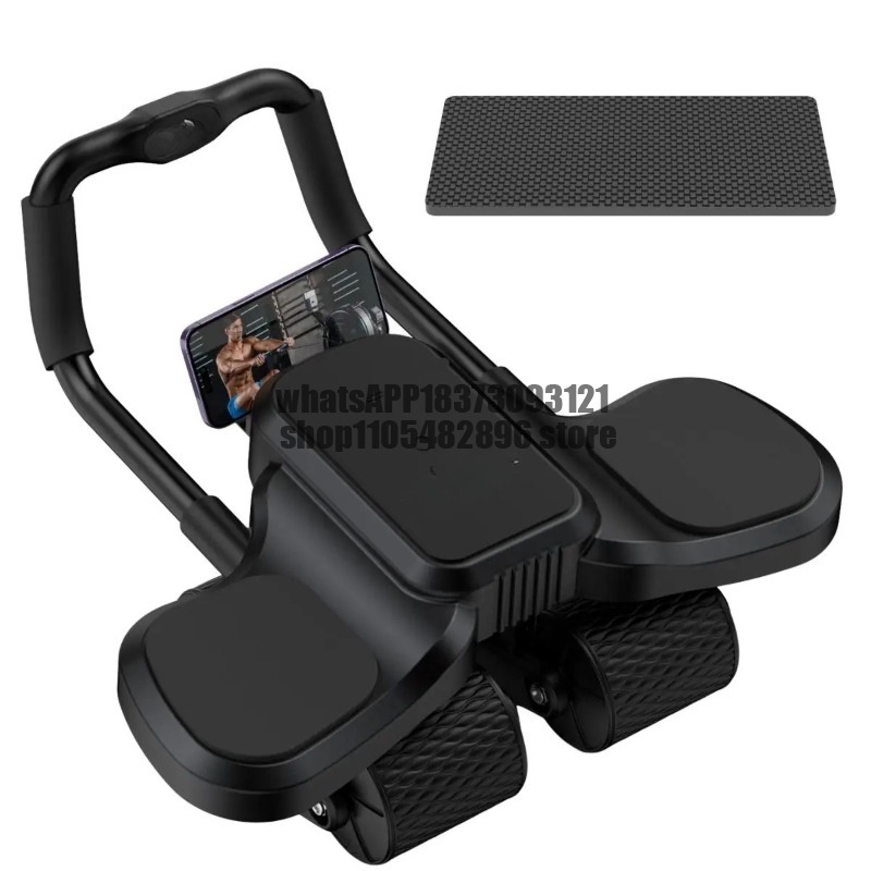Ab Roller Wheel With Elbow Support - Roller Roda Abdominal 2 in 1