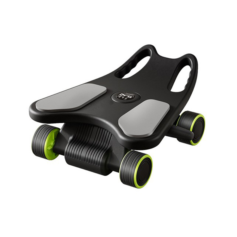 Ab Roller Wheel With Elbow Support - Alat Olahraga Ab Roller Dengan Penyangga