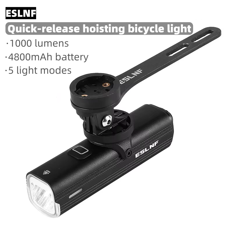 Rechargeable Bicycle Headlight 1000 Lumen - Lampu Depan Sepeda ESLNF 1000 Lumens
