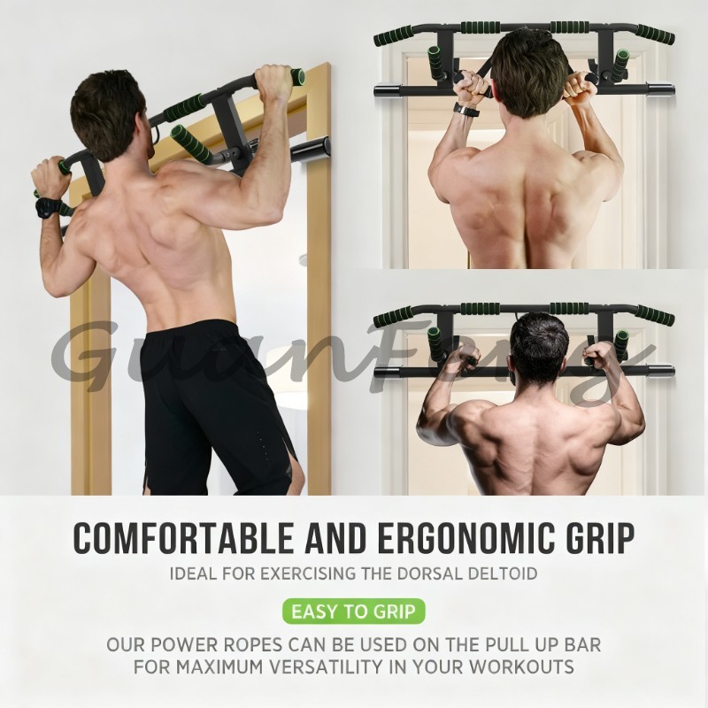 Door Pull Up Bar No Screw - Batang Latihan Pull-Up Tanpa Sekrup untuk