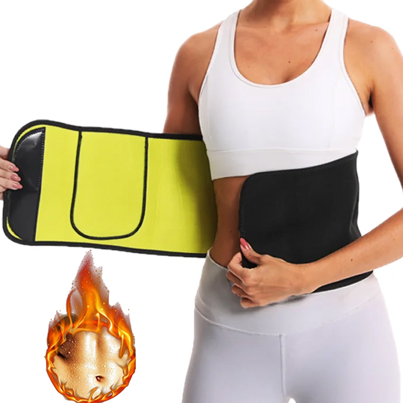 Sweat Waist Trainer Belt Neoprene - Sabuk peramping pinggang wanita, sabuk peramping
