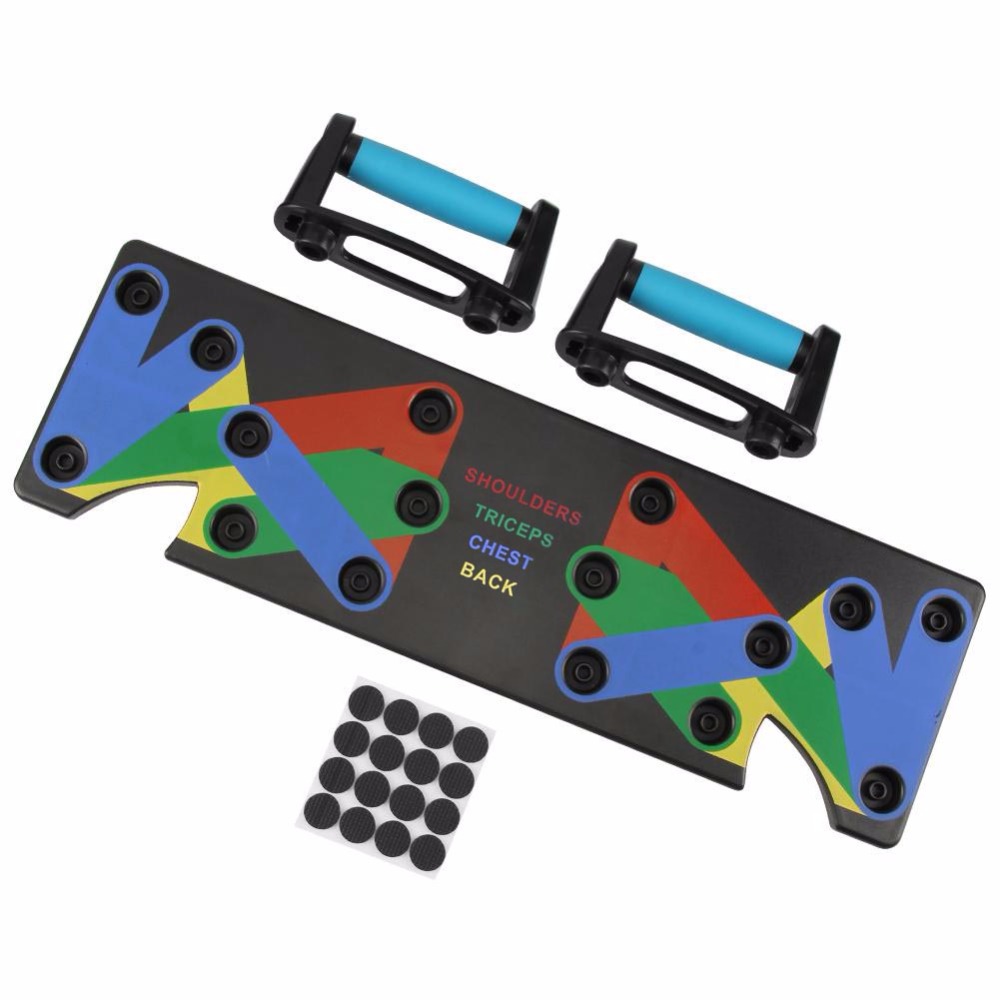 Push Up Board Foldable Multi Function - Set Papan Push-Up Multifungsi Portabel Baru