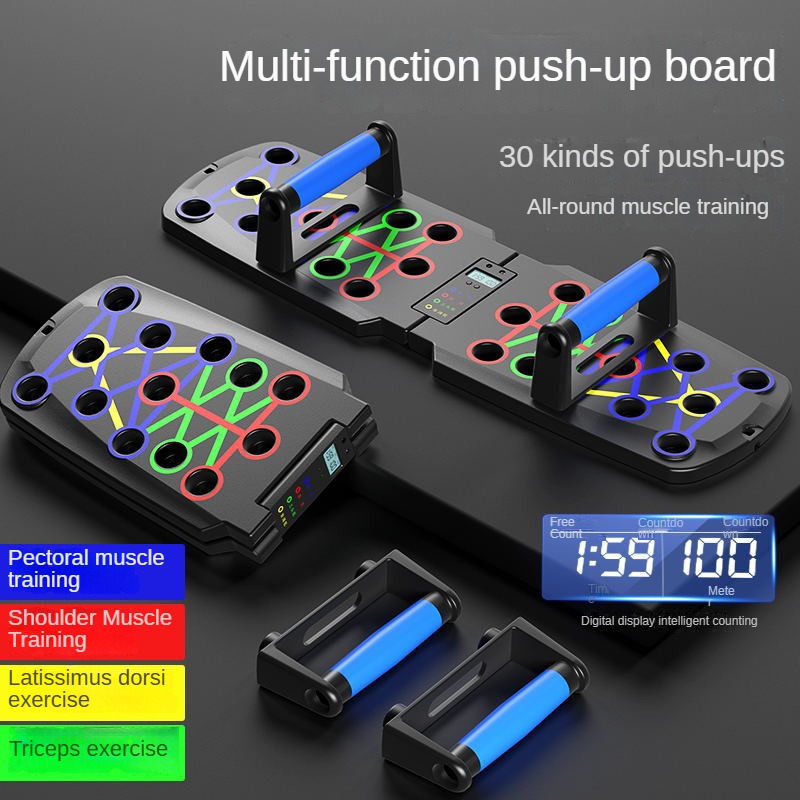 Push Up Board Foldable Multi Function - Set Papan Push-Up Multifungsi Baru Peralatan