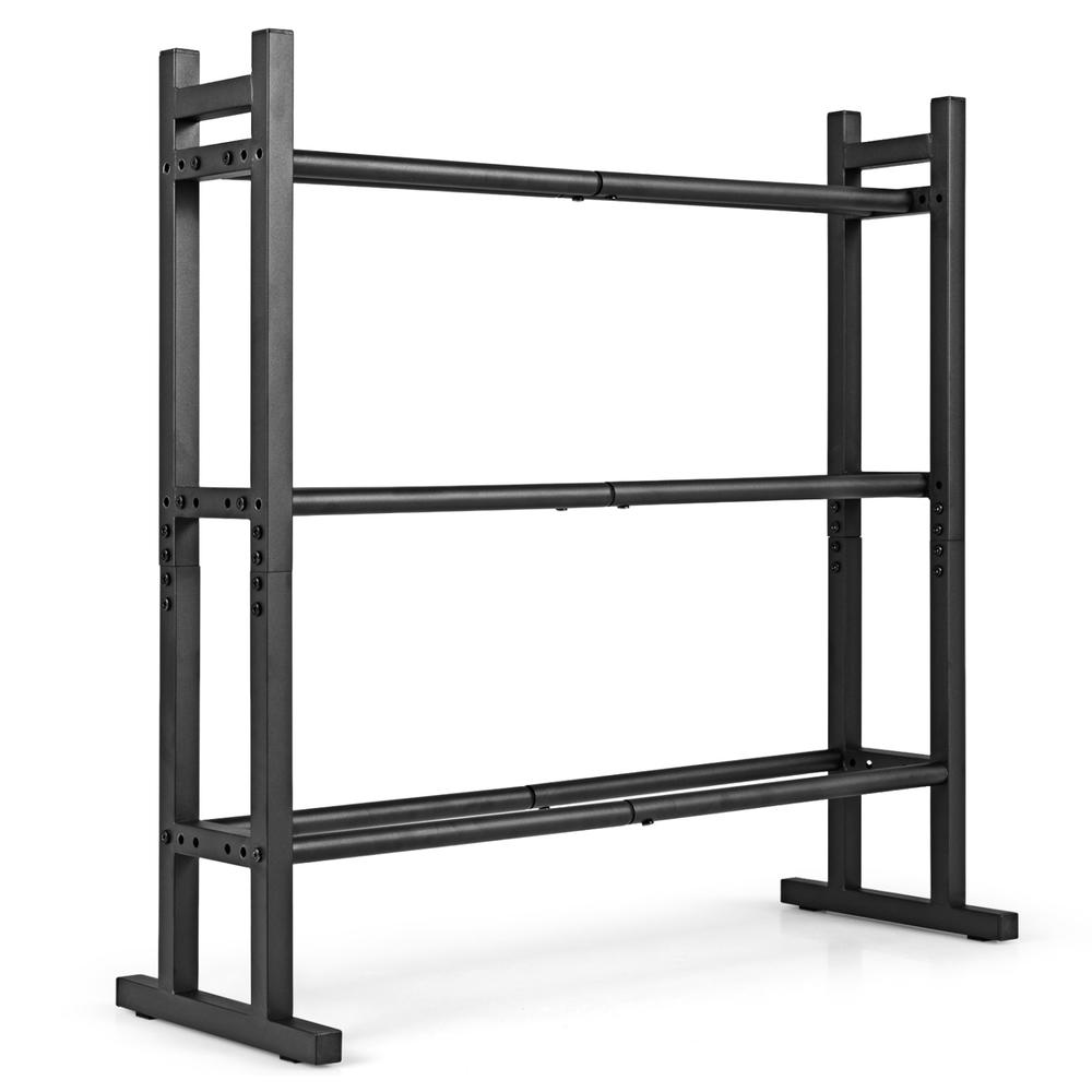 Fitness Equipment - Rak Dumbbell 3 Tingkat Heavy Duty,