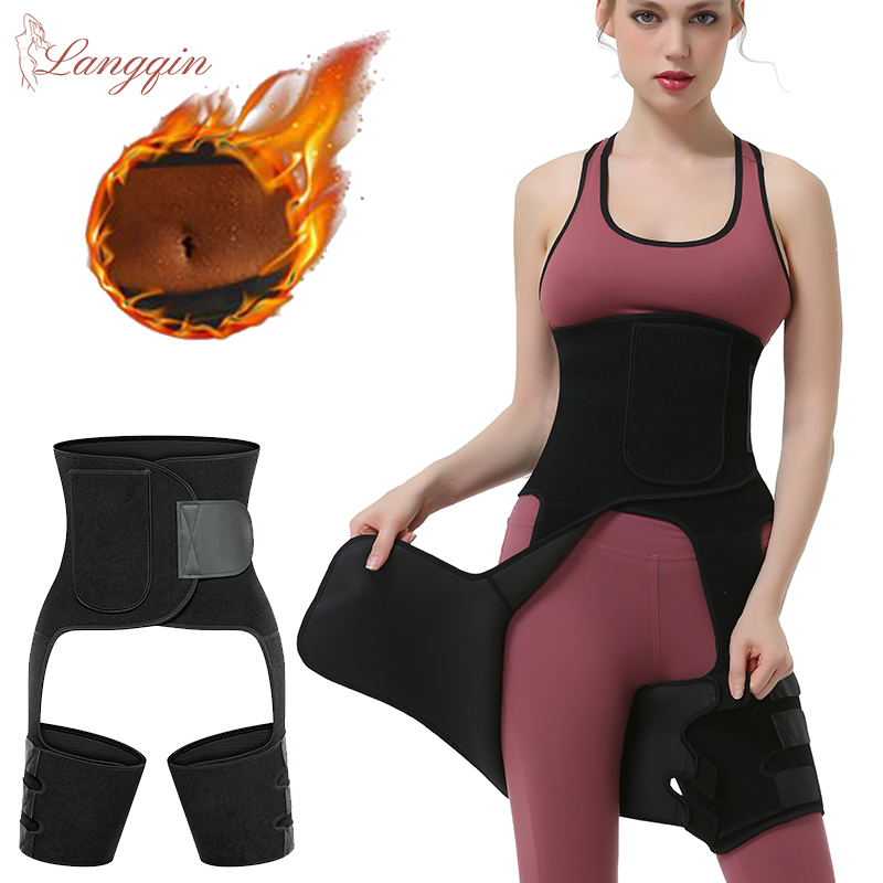 Sweat Waist Trainer Belt Neoprene - Sabuk Sauna, pelatih pinggang kompresi ganda