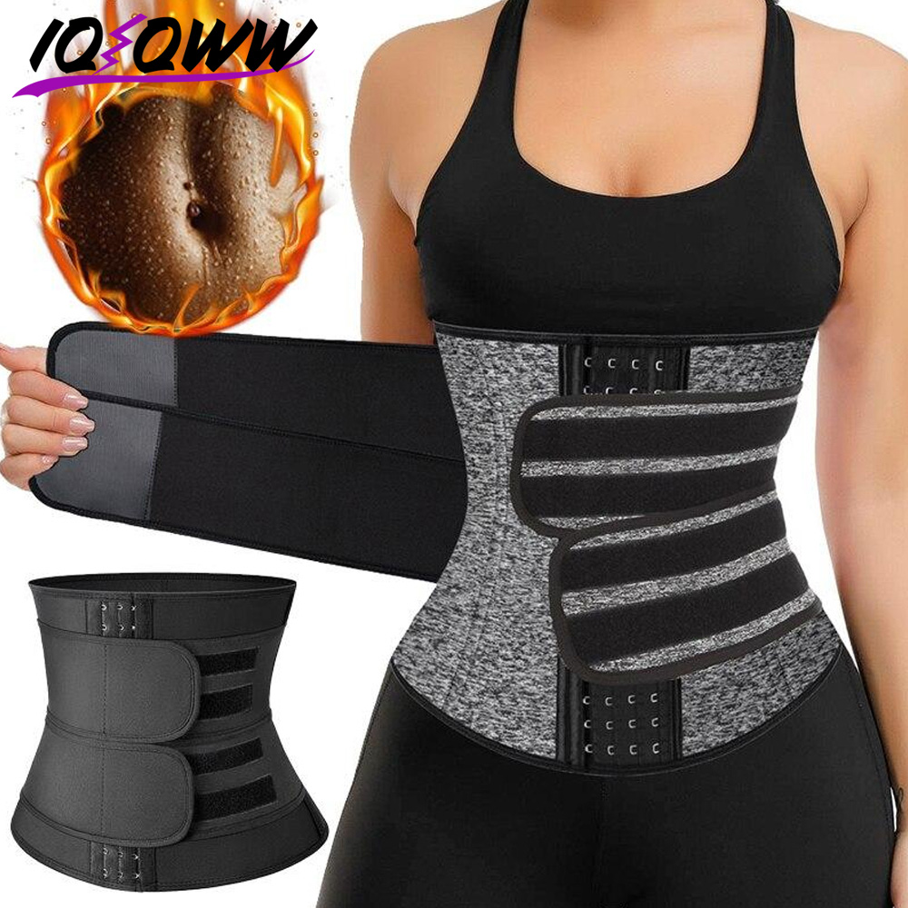 Sweat Waist Trainer Belt Neoprene - Wanita & Pria Pinggang Pelatih Neoprene