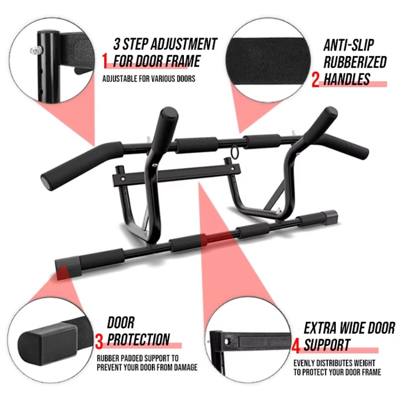 Door Pull Up Bar No Screw - Sekrup Profesional Langsung dari Pabrik Dan