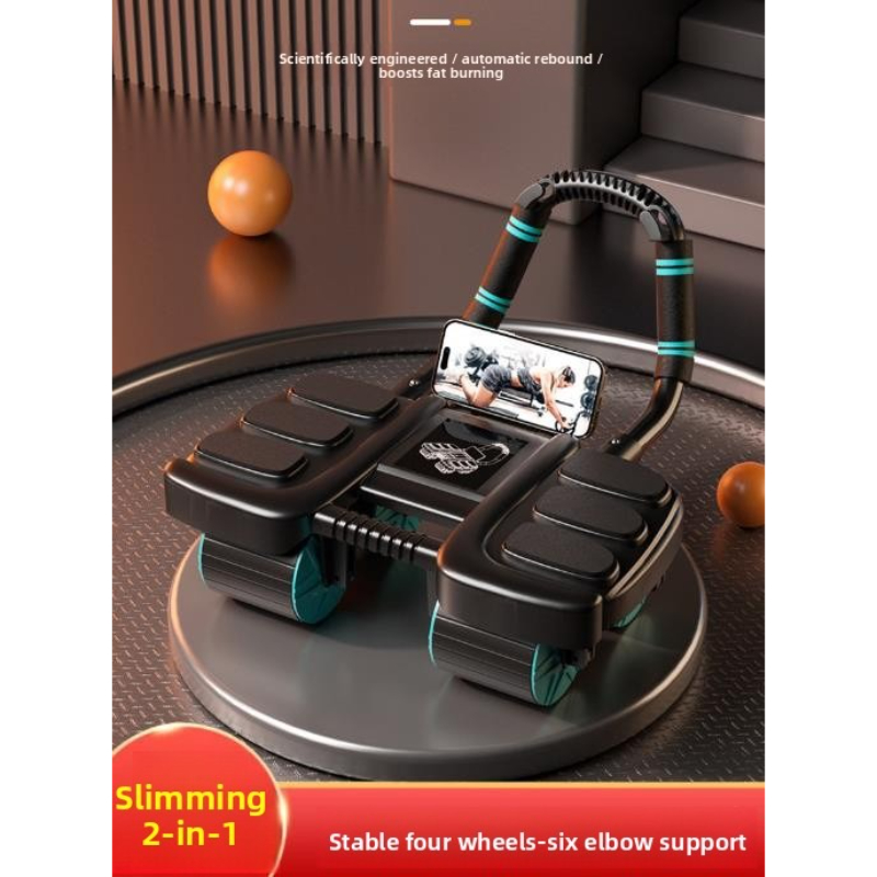 Penyangga Siku Enam Titik, Rod - Ab Roller Wheel With Elbow Support ulasan dan harga
