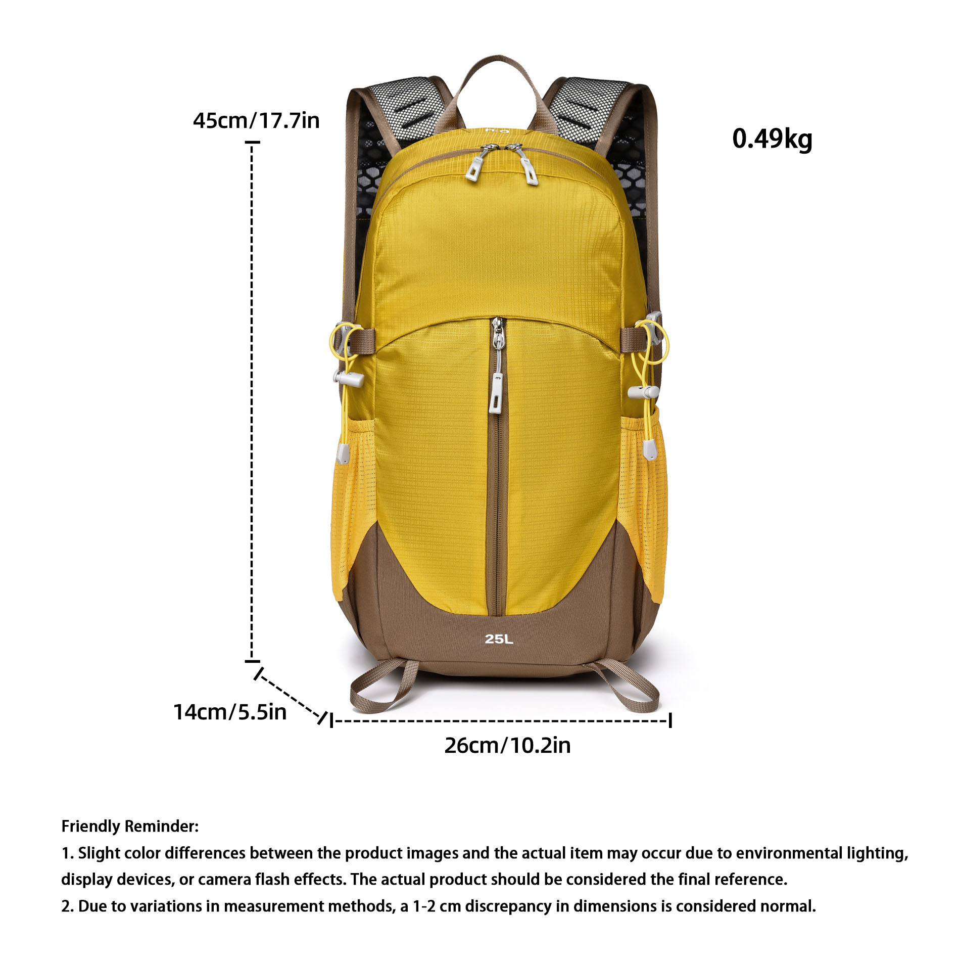 Ransel Hiking Kapasitas Besar  - Cycling ulasan dan harga