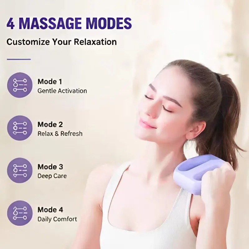 Pistol Pijat Fascia Isi Ulang, - Electric Massage Gun Deep Tissue ulasan dan harga