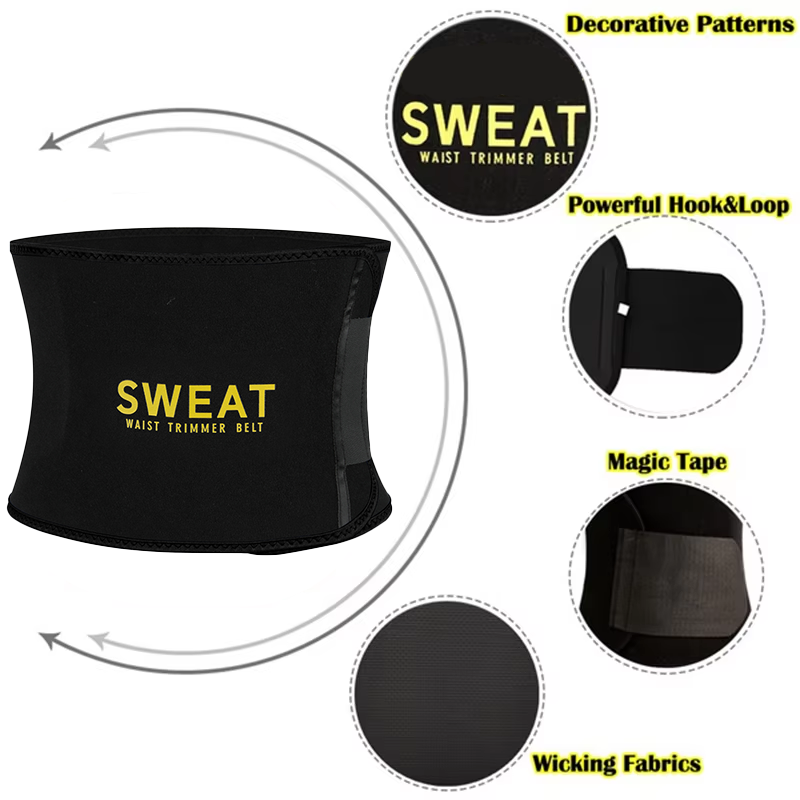 2 PCS Korset Pelangsing Wanita - Sweat Waist Trainer Belt Neoprene ulasan dan harga