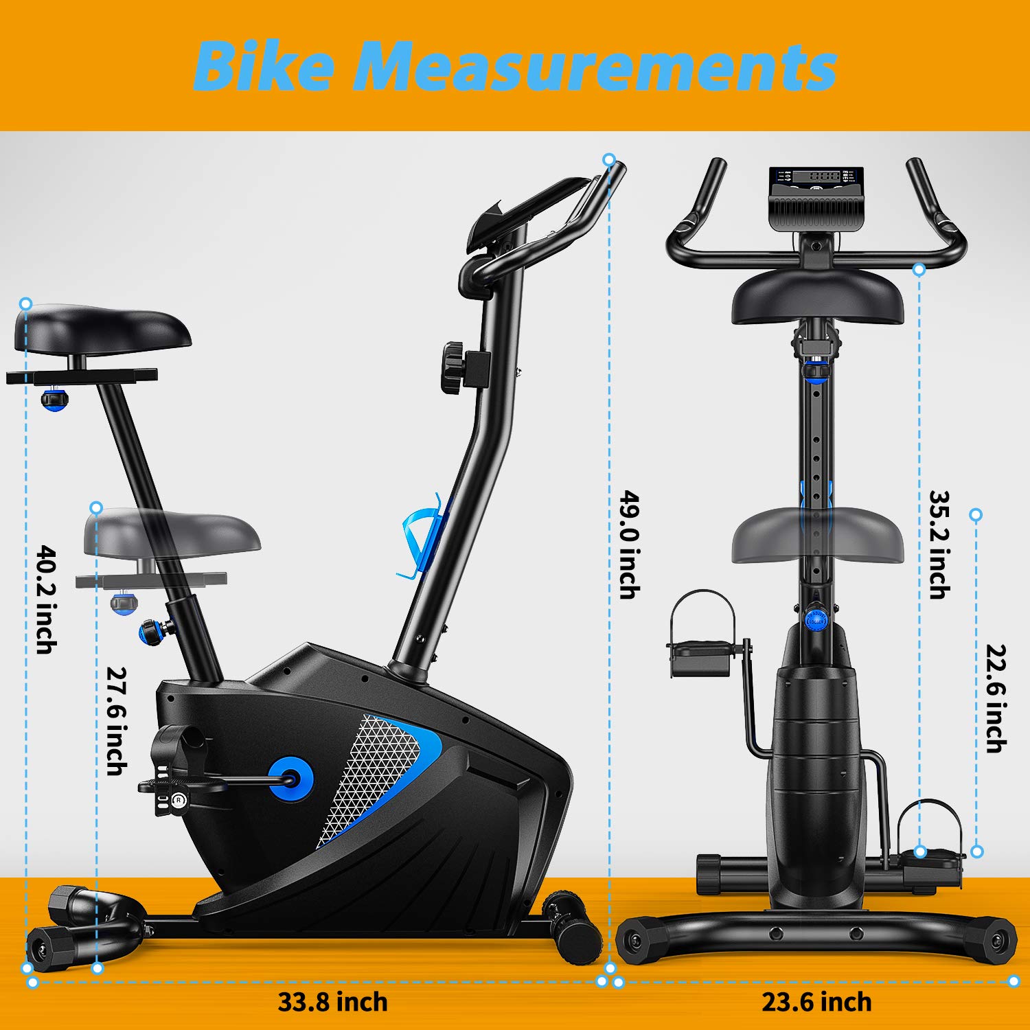 Sepeda Olahraga dengan Resista - Exercise Bike Magnetic Resistance ulasan dan harga