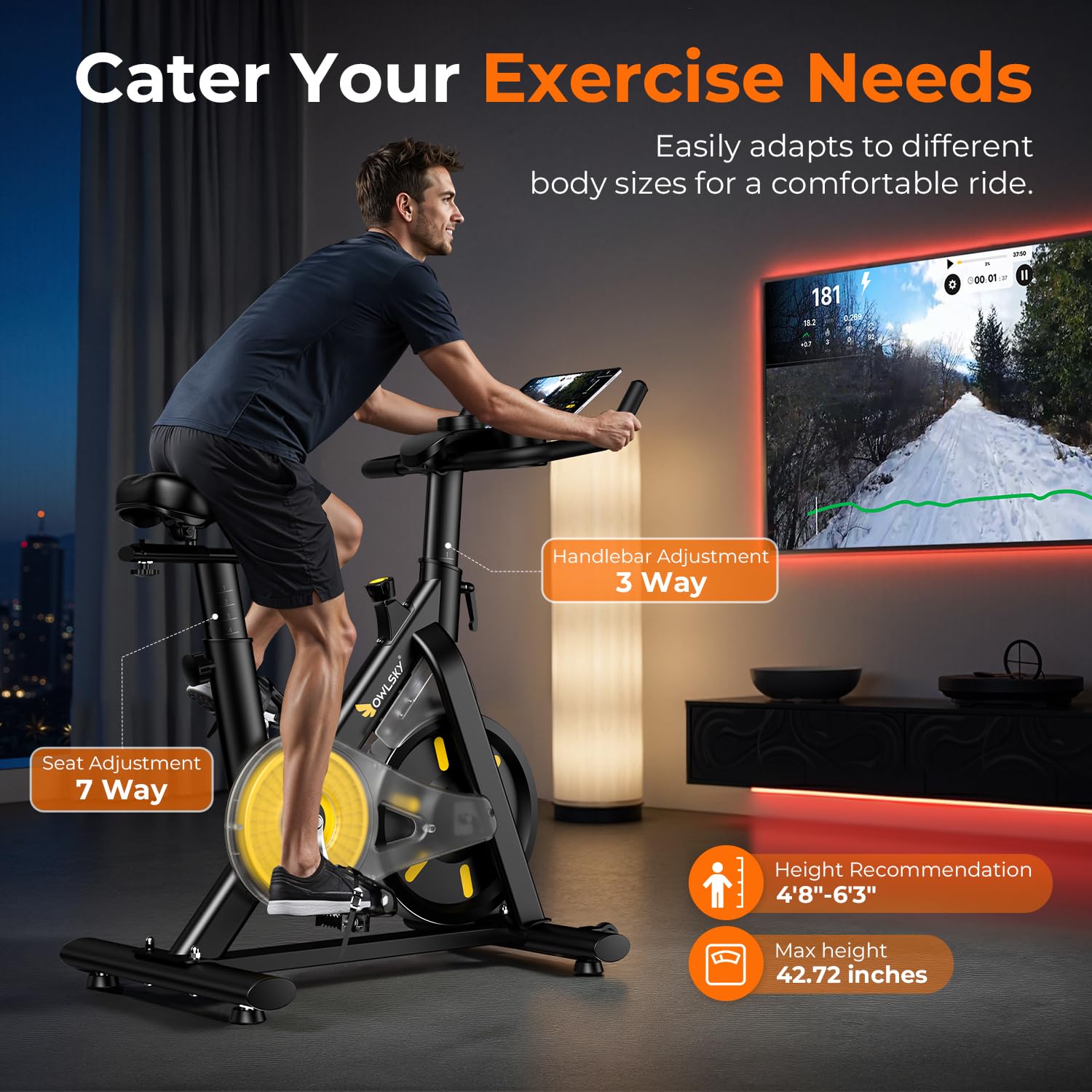 Sepeda Stasioner dengan Resist - Exercise Bike Magnetic Resistance ulasan dan harga