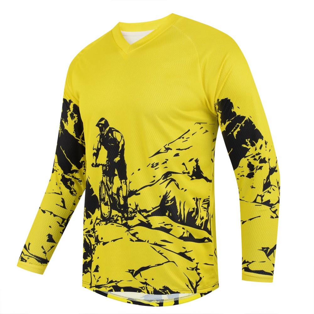 Kaos Olahraga Lengan Panjang P - Cycling ulasan dan harga
