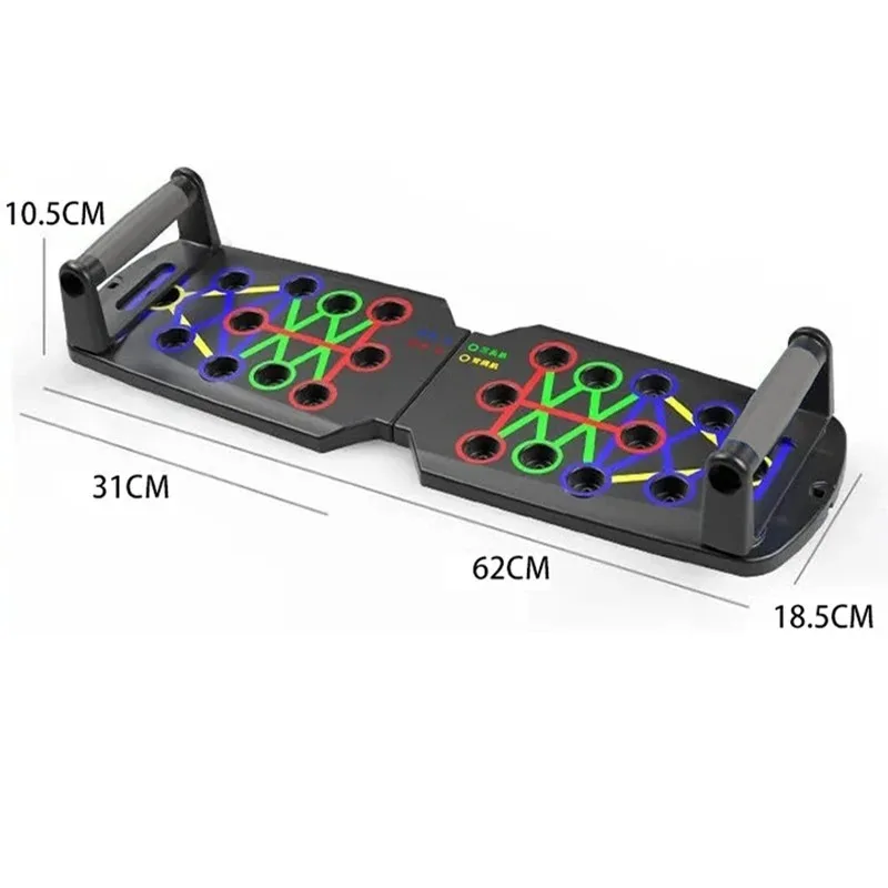 Set papan Push-up portabel mul - Push Up Board Foldable Multi Function ulasan dan harga