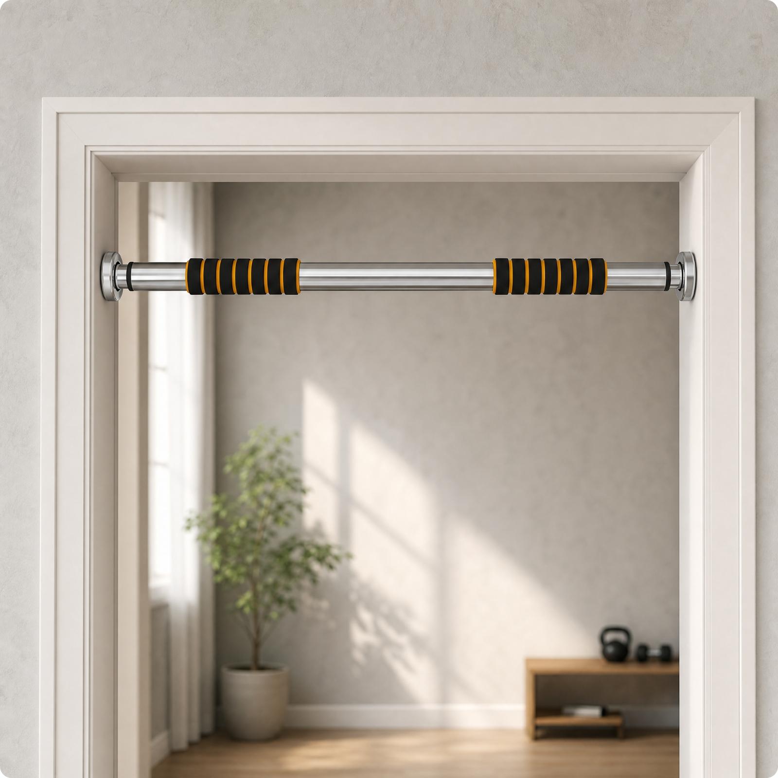 Bar Pull Up Baja untuk Pintu P - Door Pull Up Bar No Screw ulasan dan harga