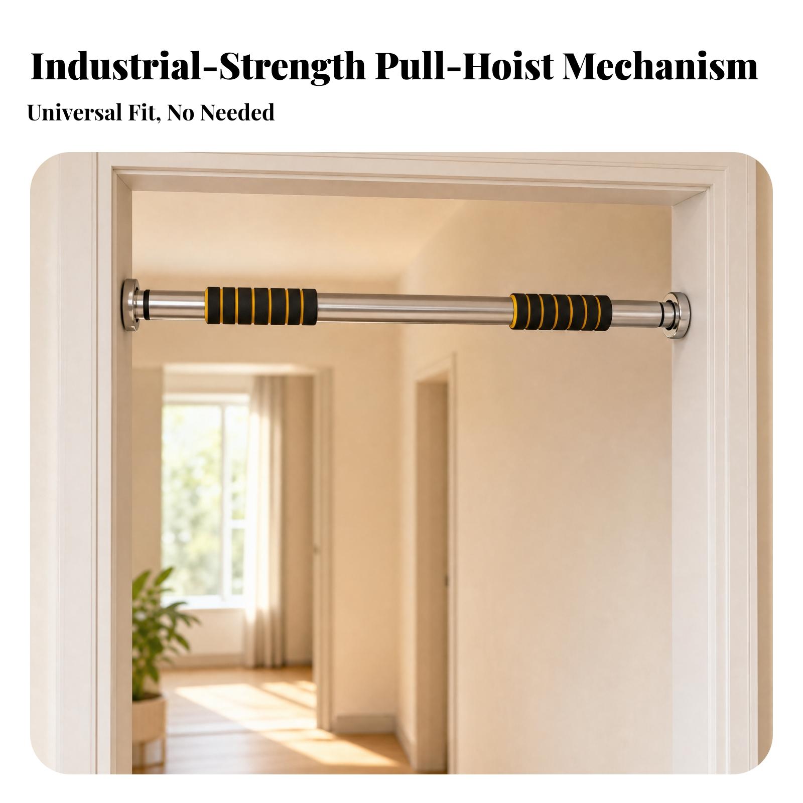 Bar Pull Up Baja untuk Pintu P - Door Pull Up Bar No Screw ulasan dan harga