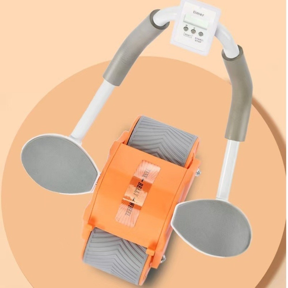 Roda Ab Roller Otomatis Baja A - Ab Roller Wheel With Elbow Support ulasan dan harga