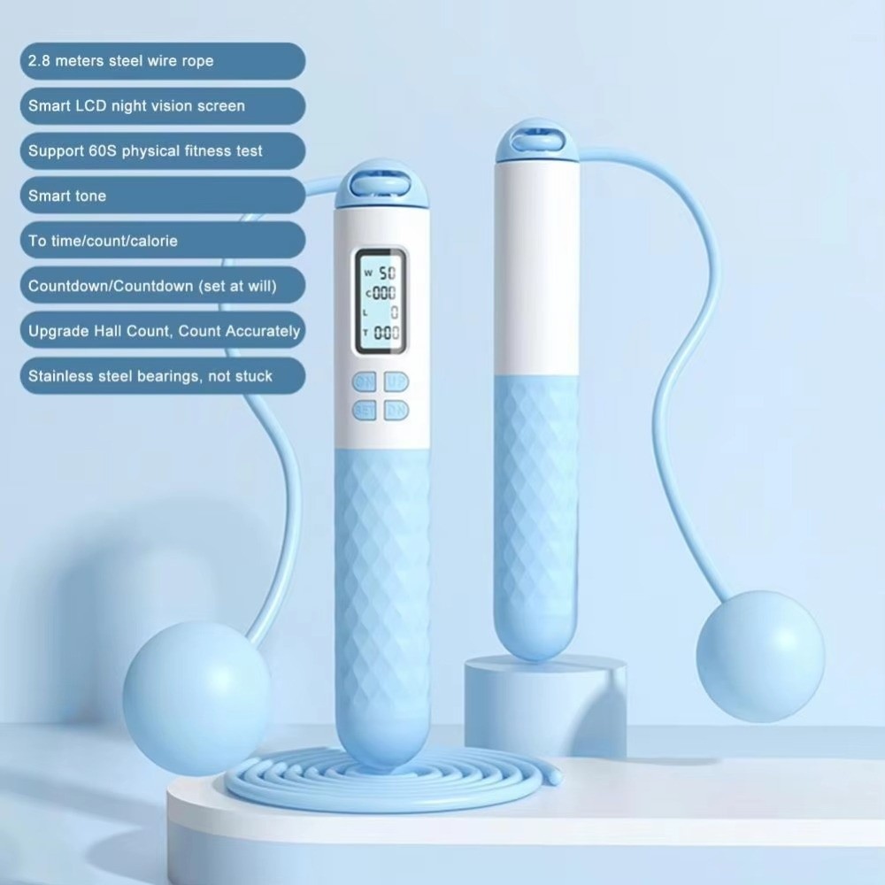 Tali Lompat Tanpa Kabel yang B - Smart Jump Rope Digital Counter ulasan dan harga