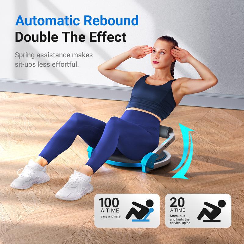 Alat Fitness Mini untuk Rumah, - Ab Roller Wheel With Elbow Support ulasan dan harga