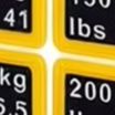 2 buah Stiker Label Berat Kuni - Fitness Equipment ulasan dan harga