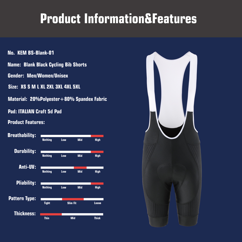 KEMALOCE Merah Bersepeda Jerse - Padded Cycling Shorts 5D Gel ulasan dan harga
