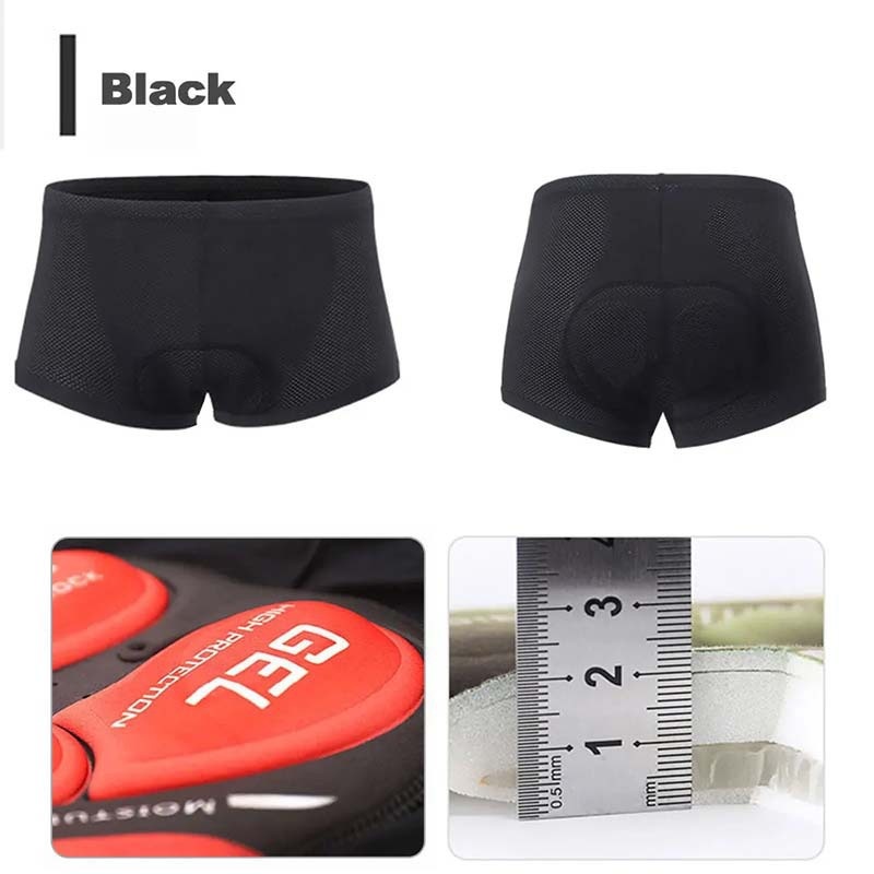 Celana Pendek Bersepeda Pria C - Padded Cycling Shorts 5D Gel ulasan dan harga