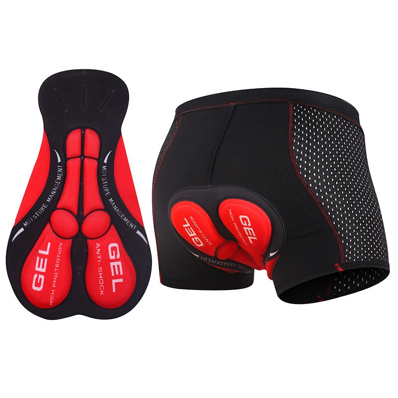 Celana Pendek Bersepeda Pria C - Padded Cycling Shorts 5D Gel ulasan dan harga