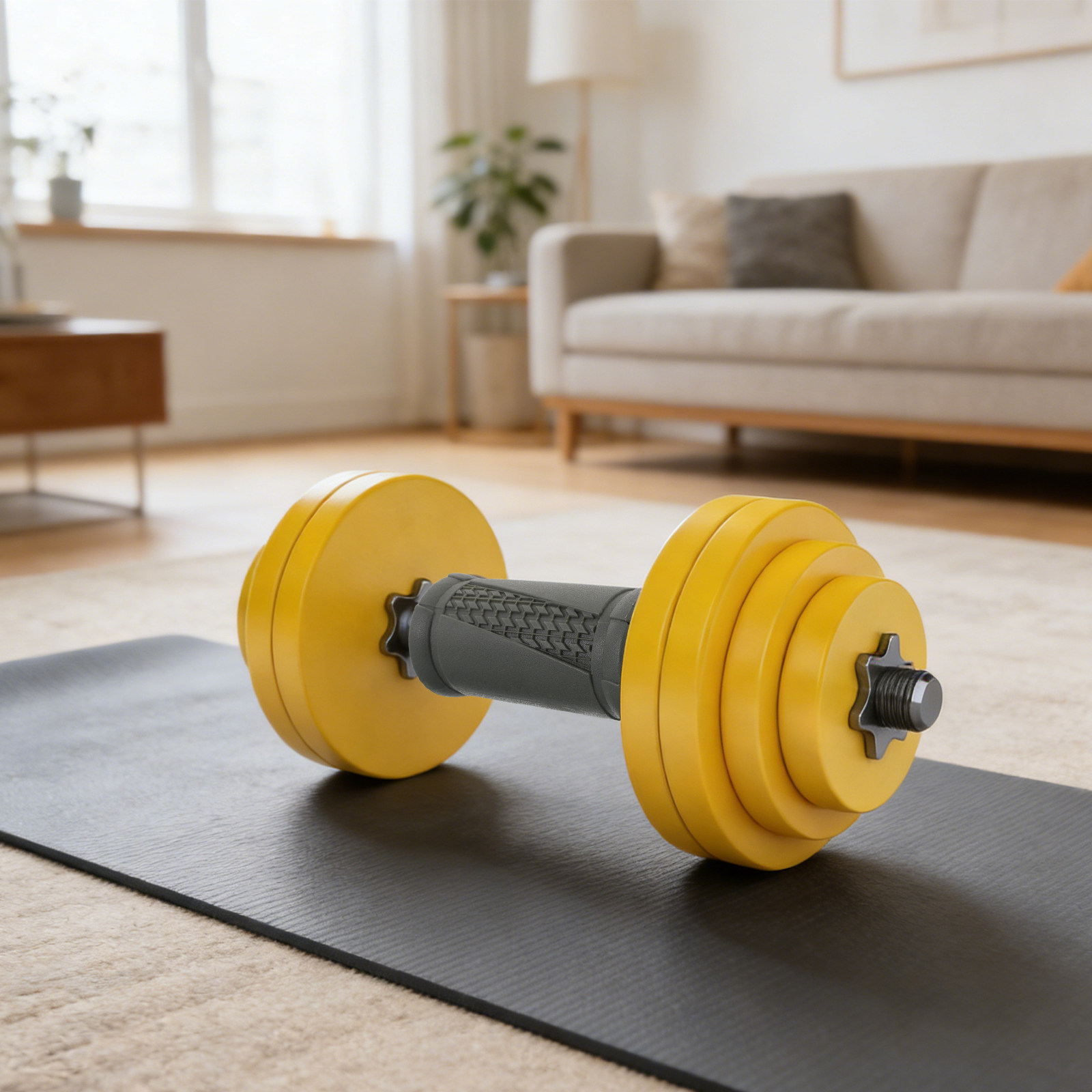 2 Buah Pegangan Dumbbell Anti  - Fitness Equipment ulasan dan harga