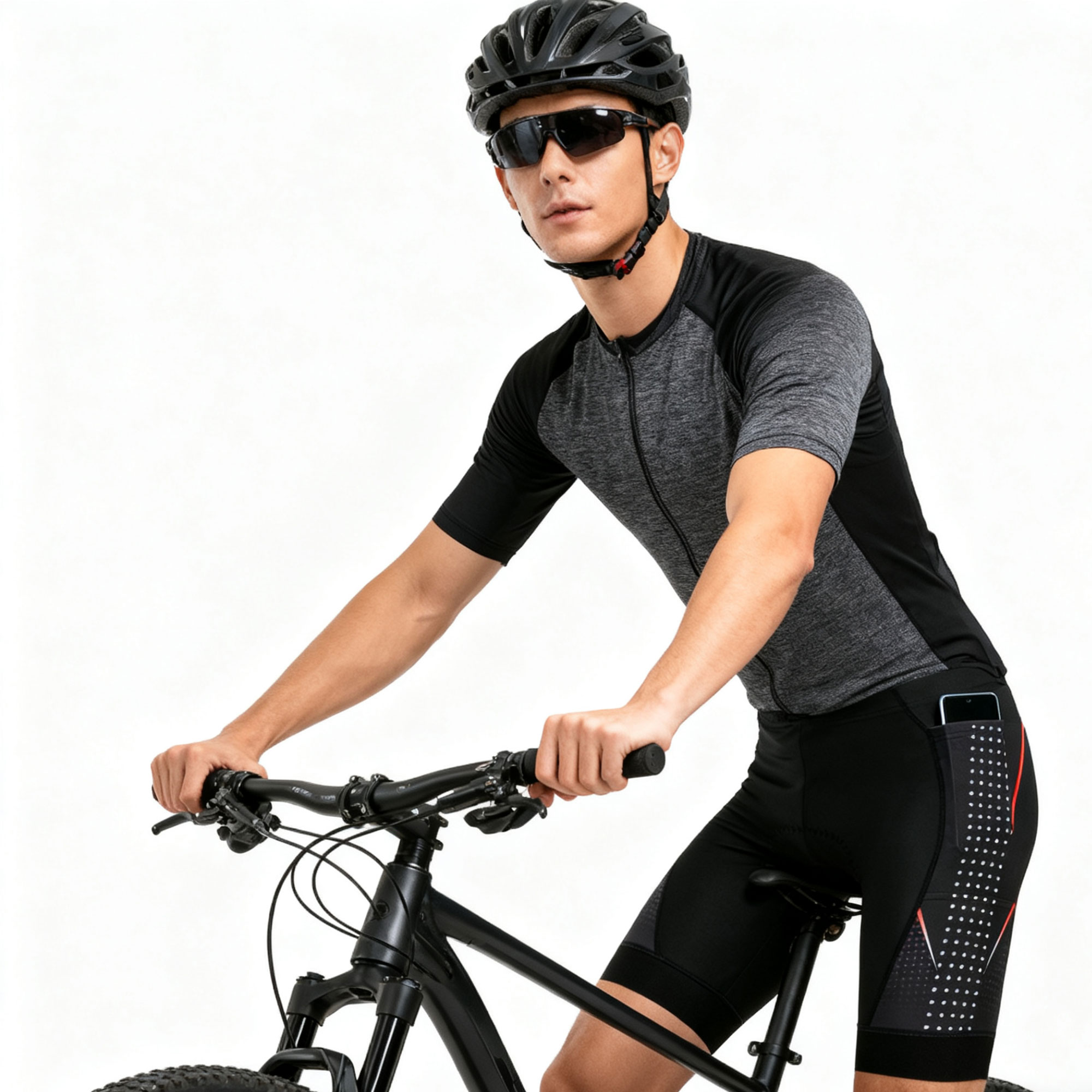 Celana Sepeda Premium Dengan B - Padded Cycling Shorts 5D Gel ulasan dan harga