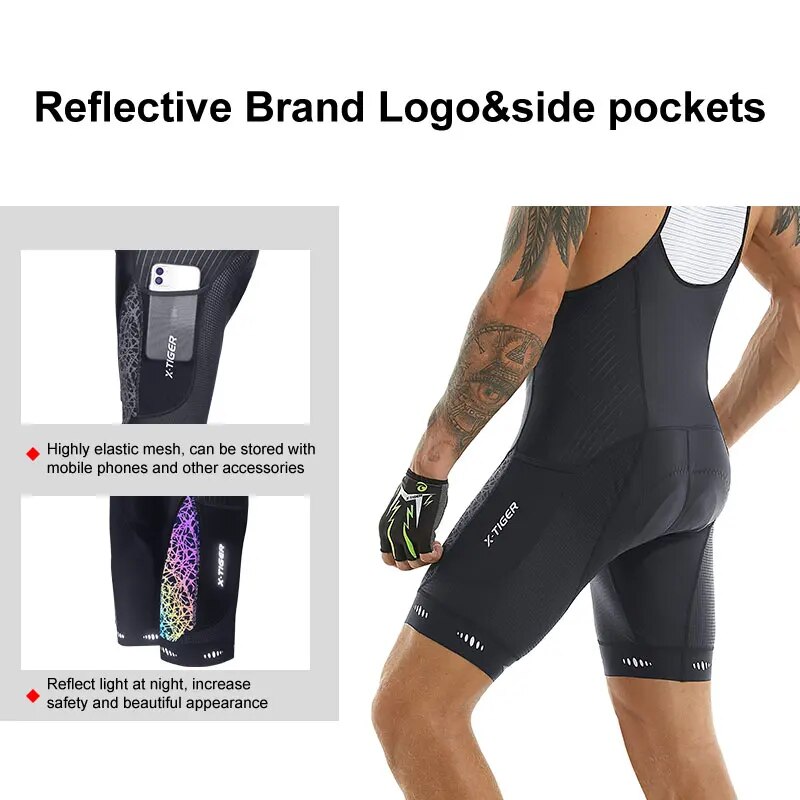 Celana pendek Bib bersepeda, c - Padded Cycling Shorts 5D Gel ulasan dan harga