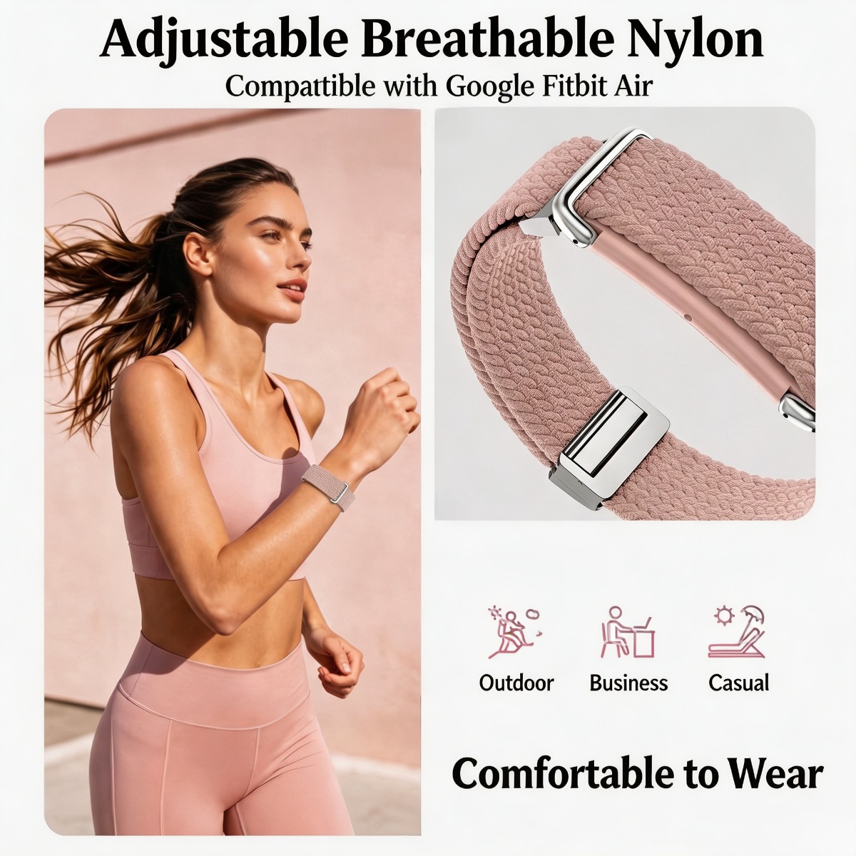 Gelang & Tali Lengan Nylon unt - Resistance Bands Set With Handles ulasan dan harga