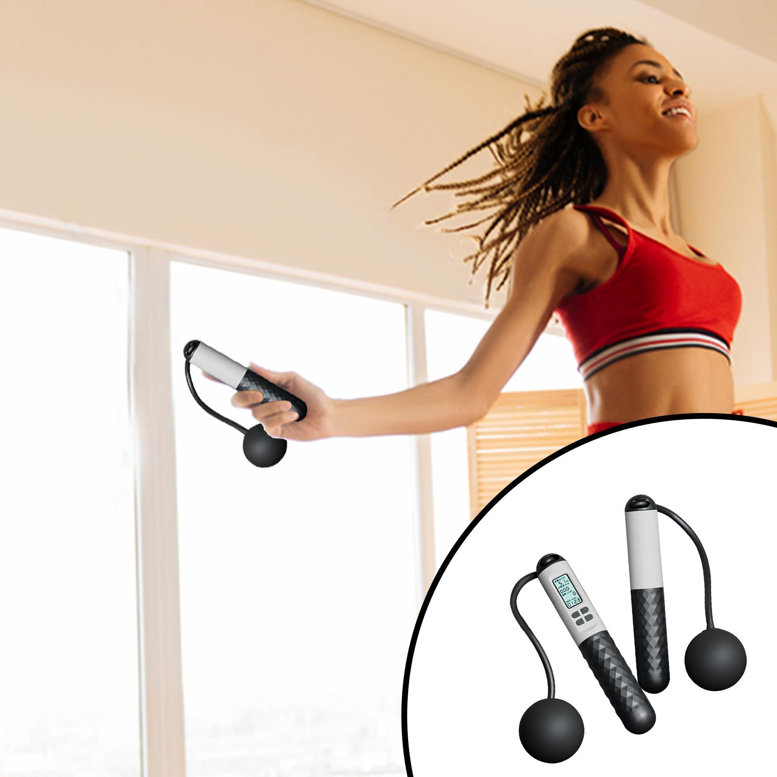 Tali Lompat Tanpa Tali Dengan  - Smart Jump Rope Digital Counter ulasan dan harga