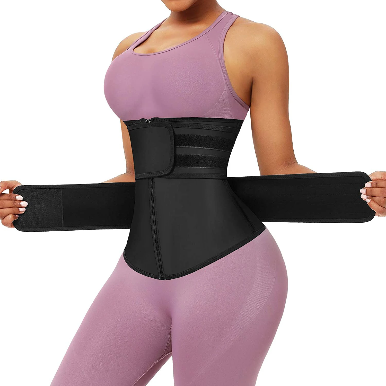 Neopren sabuk peramping latiha - Sweat Waist Trainer Belt Neoprene ulasan dan harga
