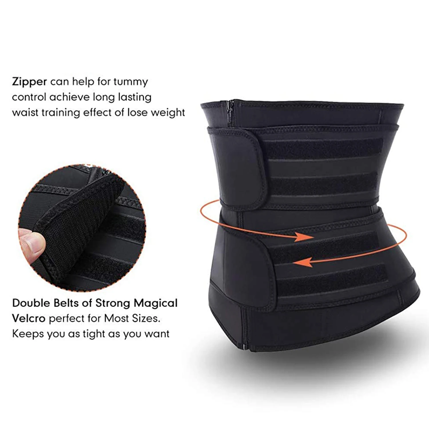 Neopren sabuk peramping latiha - Sweat Waist Trainer Belt Neoprene ulasan dan harga
