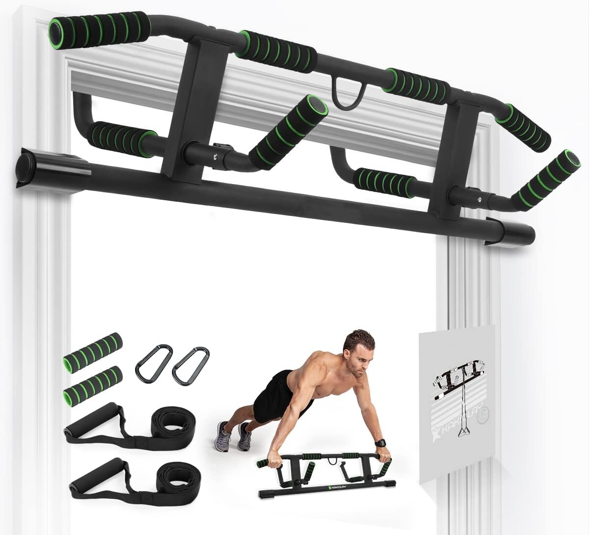 Bar Pull Up untuk Kusen Pintu, - Door Pull Up Bar No Screw ulasan dan harga