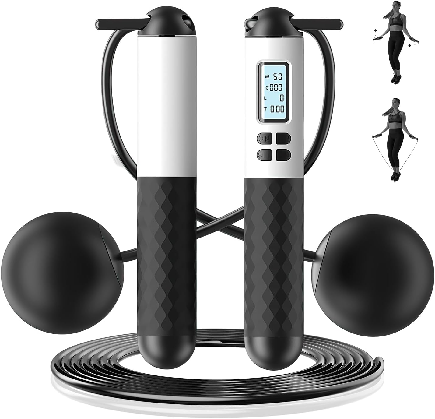 Tali Skipping Tanpa Kabel 6cm  - Smart Jump Rope Digital Counter ulasan dan harga