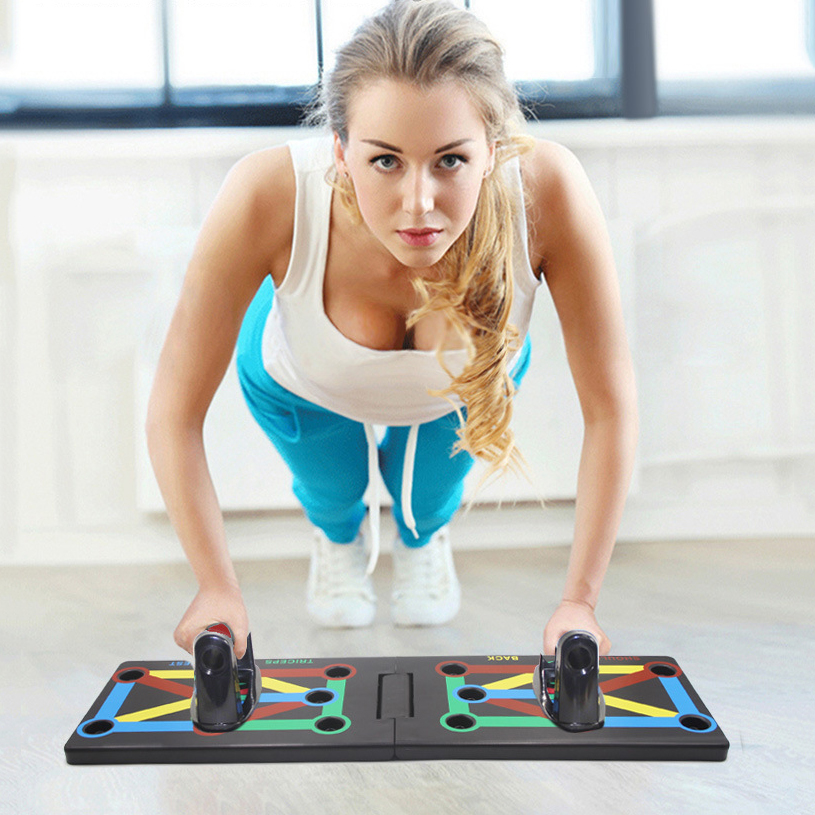 Set Papan Push-Up Multifungsi  - Push Up Board Foldable Multi Function ulasan dan harga