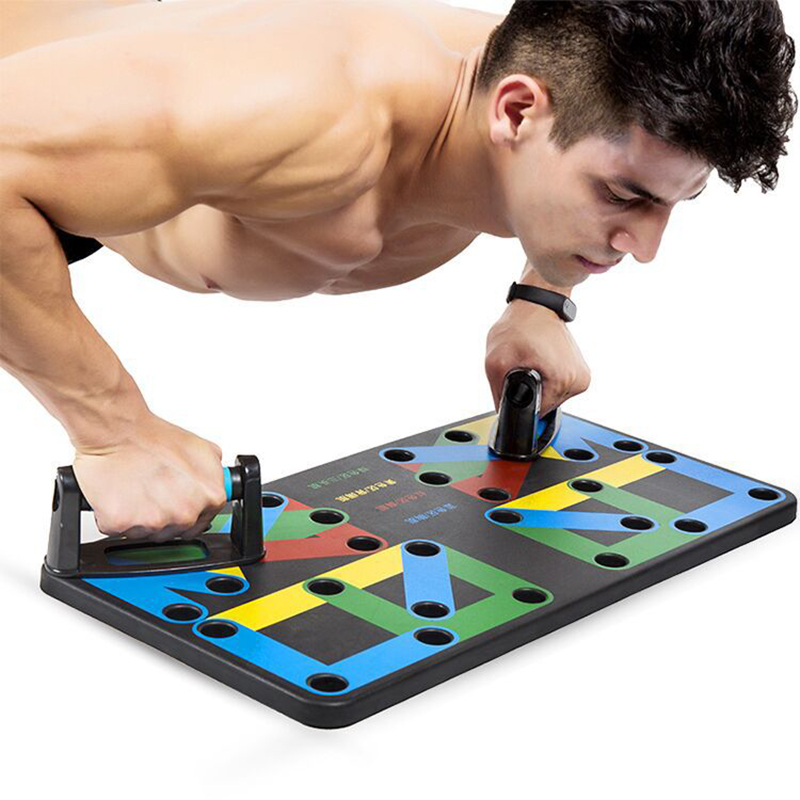 Set Papan Push-Up Multifungsi  - Push Up Board Foldable Multi Function ulasan dan harga