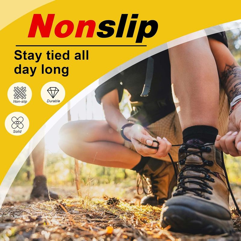Tali Sepatu Bot Bulat, Panjang - Hiking ulasan dan harga