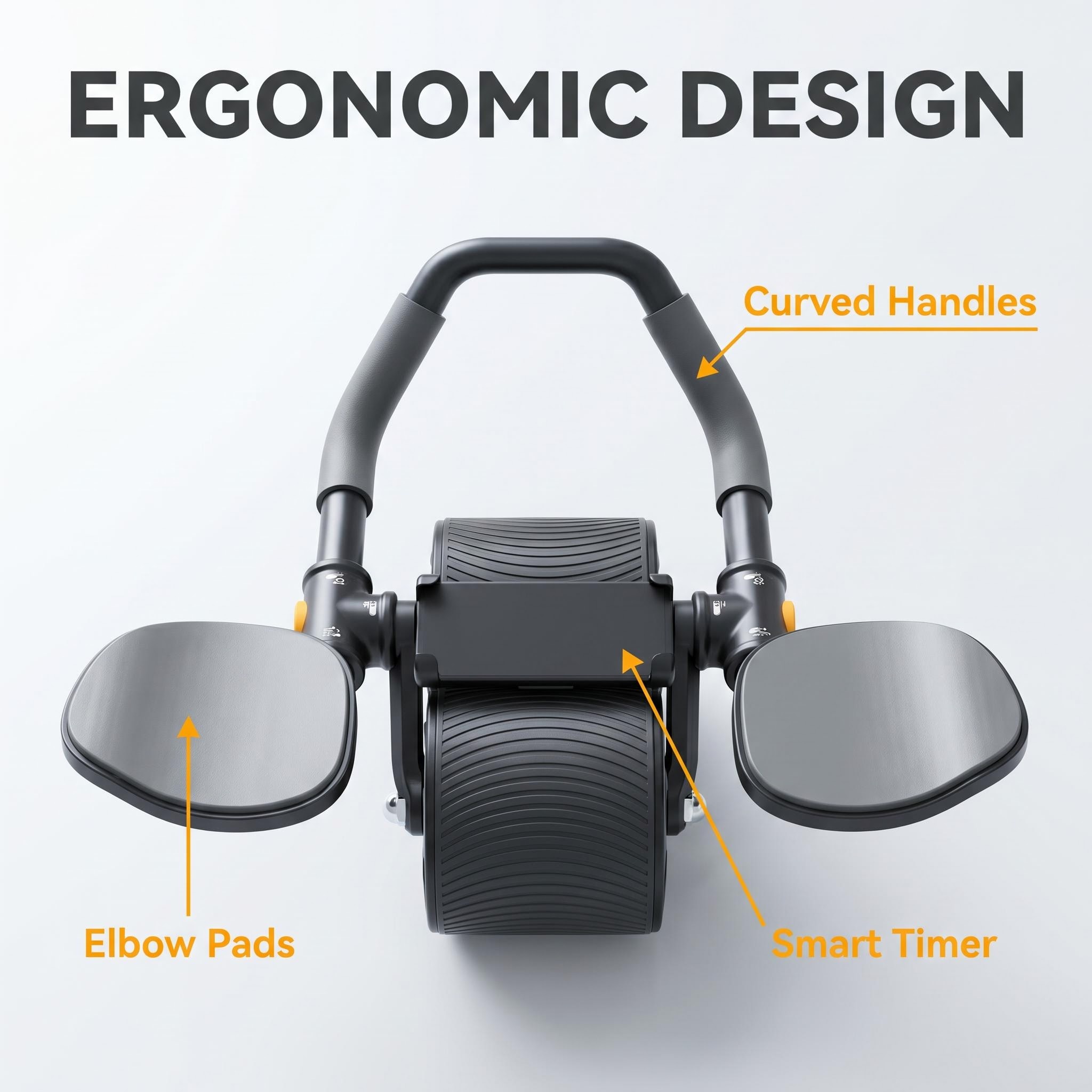 3 IN 1 Core Workout Ab Roller  - Ab Roller Wheel With Elbow Support ulasan dan harga