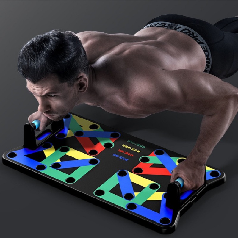 Set Papan Push-Up Multifungsi  - Push Up Board Foldable Multi Function ulasan dan harga
