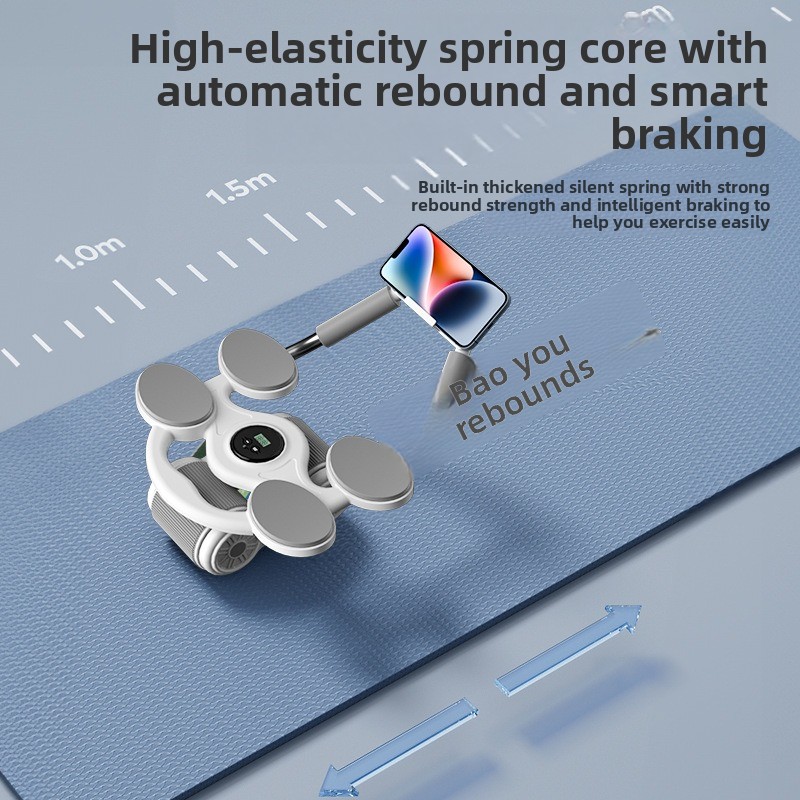 Alat Bantu Olahraga Empat Peny - Ab Roller Wheel With Elbow Support ulasan dan harga