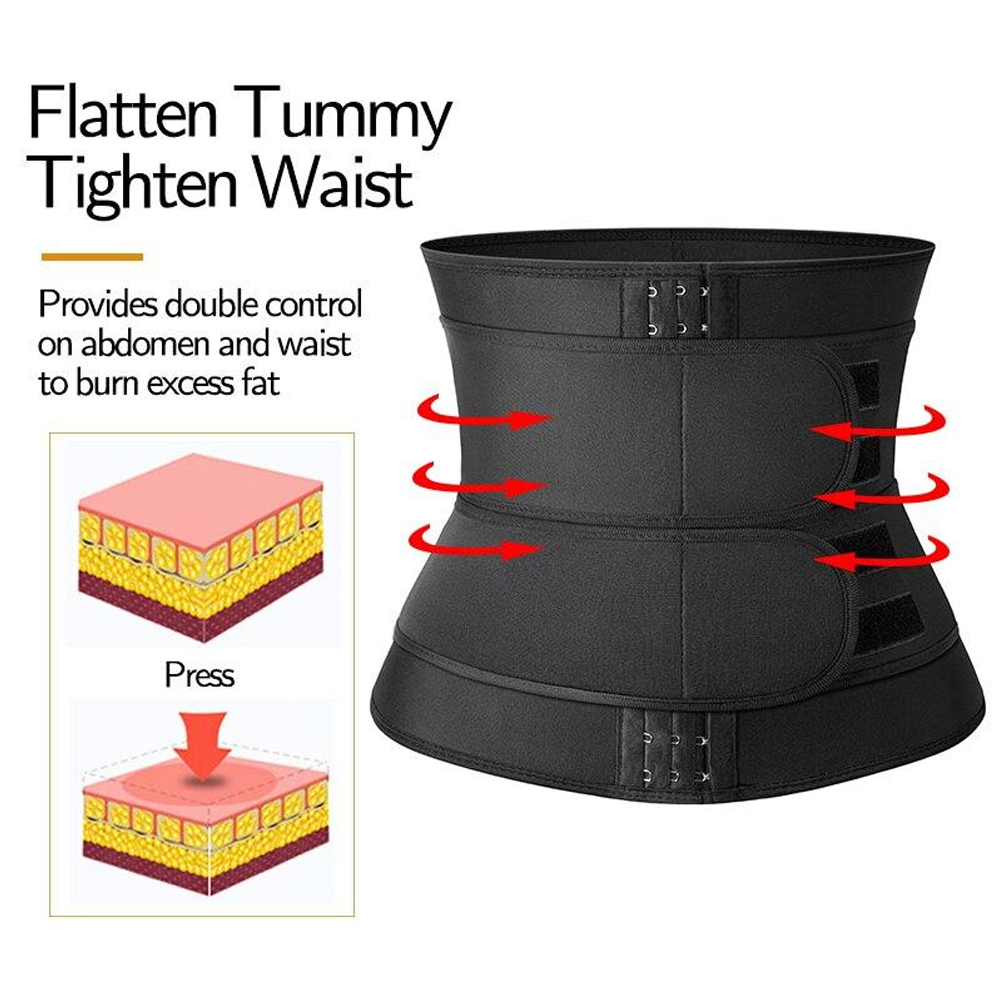 Wanita & Pria Pinggang Pelatih - Sweat Waist Trainer Belt Neoprene ulasan dan harga
