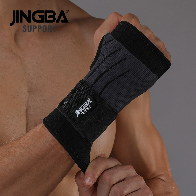 JINGBA Dukungan 1 Buah Tinju T - Wrist Wraps Weightlifting Support ulasan dan harga