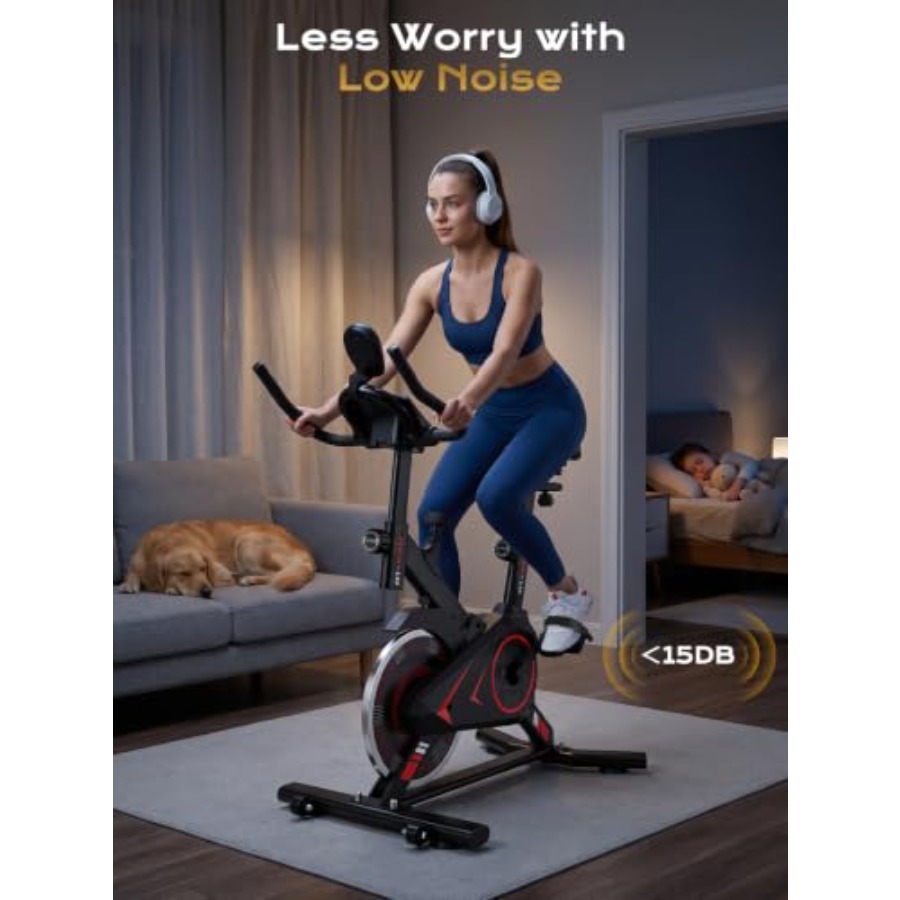 Sepeda statis untuk gym rumaha - Exercise Bike Magnetic Resistance ulasan dan harga